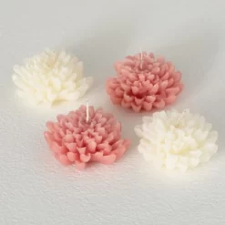 2"H Sullivans Blooming Flower Candle Set Of 4; Pink -Fashion Home Decor Store GUEST 00189704 0907 4abf bff9 c15f1323371a