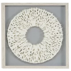 Paper Geometric Handmade 3D Circle Origami Shadow Box With Canvas Backing White - Olivia & May 11 Paper Geometric Handmade 3D Circle Origami Shadow Box With Canvas Backing White - Olivia & May -Fashion Home Decor Store GUEST 001b4507 be52 4739 98af a33ffdce67d2