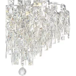 Vienna Full Spectrum Villette Chrome Chandelier 27 1/2" Wide Modern Cascade Crystal 6-Light LED Fixture For Dining Room Foyer Kitchen Island Entryway 12 Vienna Full Spectrum Villette Chrome Chandelier 27 1/2" Wide Modern Cascade Crystal 6-Light LED Fixture For Dining Room Foyer Kitchen Island Entryway -Fashion Home Decor Store GUEST 01b95370 363d 4415 ad88 3f66ab9b1e29