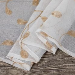 Trinity Tier Floral Kitchen Curtains Embroidered Set For Half Window, 2 Panels -Fashion Home Decor Store GUEST 0260c342 241d 4eeb 849a 3de09ad2e6ca