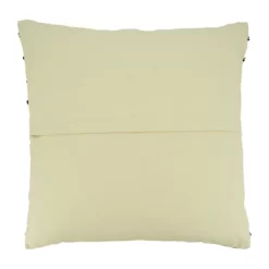 Saro Lifestyle Saro Lifestyle Striped Design Pillow Cover, Black, 20"