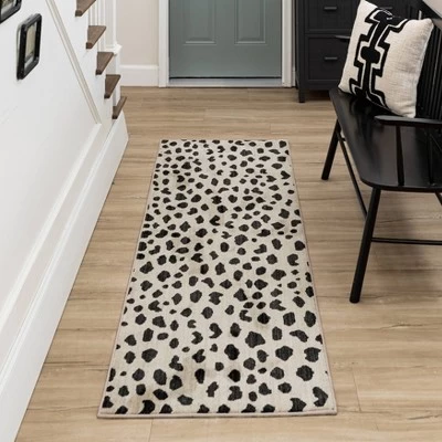 Daffodil Leopard Print Woven Rug - Threshold™ 10 Daffodil Leopard Print Woven Rug - Threshold™ - Image 8
