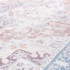 World Rug Gallery Distressed Boho Machine Washable Area Rug -Fashion Home Decor Store GUEST 0992652a b0b8 4a47 aa7a 10ed0f0221ac