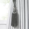 Julia Rhinestone Tassel Window Curtain Tieback - 26" - Elrene Home Fashions
