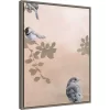 18" X 24" Bird 2 By Design Fabrikken Framed Canvas Wall Art - Amanti Art