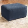 Stretch Pique Oversized Ottoman - Sure Fit