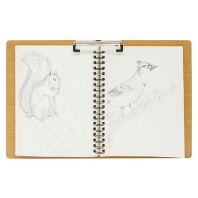Juvale Extra Large Wooden Clipboard For Drawing, 11x17.3 Inch Horizontal Wood Lap Board With Clip 6 Juvale Extra Large Wooden Clipboard For Drawing, 11x17.3 Inch Horizontal Wood Lap Board With Clip - Image 4