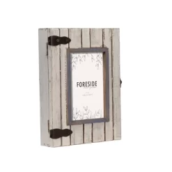 White 4 X 6 Inch Decorative Distressed Wood Shadow Box Picture Frame - Foreside Home & Garden -Fashion Home Decor Store GUEST 0eafb6a5 8289 48e5 990d b2e66b77efa1