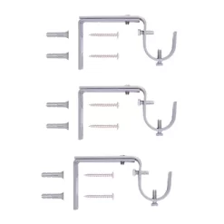 Kenney Khaleesi 1" Premium Decorative Window Curtain Rod