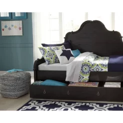 Chevron Pouf Blue - Signature Design By Ashley -Fashion Home Decor Store GUEST 1011aa28 2cc1 4ed0 bb48 e5715f83f130