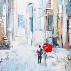 Canvas City Framed Wall Art With Silver Frame Multi Colored - Olivia & May -Fashion Home Decor Store GUEST 11045ca1 57a7 41a6 a7f6 7b9e5894f6d8