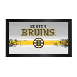 NHL Boston Bruins Framed Logo Mirror