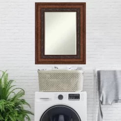 28" X 34" Beveled Decorative Bronze Wall Mirror - Amanti Art 17 28" X 34" Beveled Decorative Bronze Wall Mirror - Amanti Art -Fashion Home Decor Store GUEST 1203dc2f 985f 40d9 b299 e5ea4867ef06