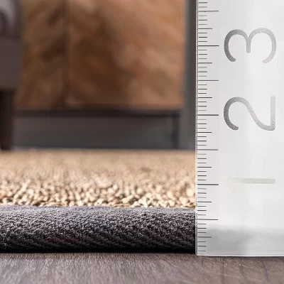 NuLOOM Hesse Checker Weave Seagrass Area Rug 6 NuLOOM Hesse Checker Weave Seagrass Area Rug - Image 4