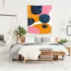 Navy Pink Yellow Ochre Bubbles By Ejaaz Haniff - Americanflat -Fashion Home Decor Store GUEST 12e19bdd f21c 49d1 aca0 531099eb129e
