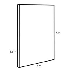 23" X 33" Sylvie Highland Cow Crop Framed Canvas Wall Art By The Creative Bunch Studio Gray - Kate And Laurel -Fashion Home Decor Store GUEST 1437cf61 360e 4de6 adc0 7791ce5fdb5f