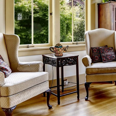 Teapot Lamp-Tiffany Style Stained Glass Light (Includes LED Light Bulb) 5 Teapot Lamp-Tiffany Style Stained Glass Light (Includes LED Light Bulb) - Image 3