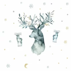 Winter Deer Peel And Stick Giant Wall Decal - RoomMates
