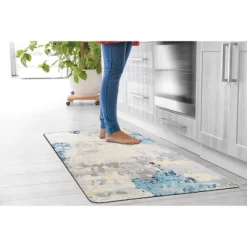 World Rug Gallery Transitional Abstract Anti Fatigue Standing Mat -Fashion Home Decor Store GUEST 1760714f 03d7 4fef 94c1 d7aa7de2d35d
