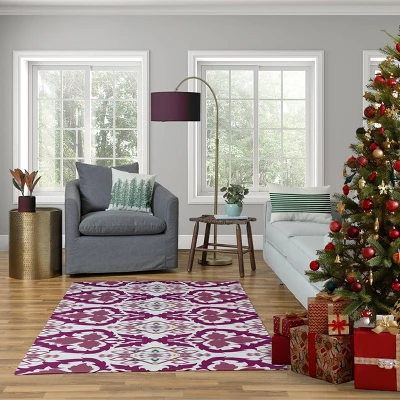 18"x18" 'Through The Woods' Square Throw Pillow - E By Design 4 18"x18" 'Through The Woods' Square Throw Pillow - E By Design - Image 2