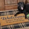 Park Designs Welcome Dog Hair Doormat 1'6''x2'6'' -Fashion Home Decor Store GUEST 18dc6a2e 8fe6 474e 8786 5468748a5c72