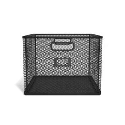 TRU RED Wire Mesh File Organizer Matte Black (TR57549) TR57549-CC