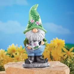Collections Etc Whimsical Decorative Outdoor Garden Gnome Statues