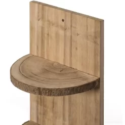 Vintiquewise Natural Wooden Three Sliced Log Wood Shelf Display For Entryway, Kitchen, And Outdoor 13 Vintiquewise Natural Wooden Three Sliced Log Wood Shelf Display For Entryway, Kitchen, And Outdoor -Fashion Home Decor Store GUEST 1c8740c9 1efa 48cf b9c0 2481fb6effbf