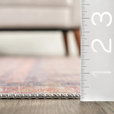 NuLOOM Sherri Bohemian Diamond Machine Washable Area Rug 4 NuLOOM Sherri Bohemian Diamond Machine Washable Area Rug - Image 2