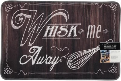 J&V TEXTILES Relax Series Anti-Fatigue Cushioned Comfort Anti-Fatigue Mats (Whisk Me Away) 6 J&V TEXTILES Relax Series Anti-Fatigue Cushioned Comfort Anti-Fatigue Mats (Whisk Me Away) - Image 4