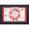 Briarwood Lane Valentine's Wreath Hearts Doormat Plaid Valentine's Day Indoor Outdoor 30" X 18" -Fashion Home Decor Store GUEST 1e7f2141 a3d5 4b2b 8d37 fd302c011795
