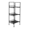 Organize It All 3 Tier Resin Ebonize Collection Square Shelf -Fashion Home Decor Store GUEST 1ee887a0 5546 4aa8 b884 9f15e368c1c5
