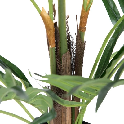 Vickerman Artificial Potted Fern Palm With Real Touch Leaves 5 Vickerman Artificial Potted Fern Palm With Real Touch Leaves - Image 3