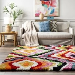 NuLOOM Handmade Carnival Abbey Shaggy Area Rug -Fashion Home Decor Store GUEST 2060f8b0 e714 4e24 816d f888148e9092