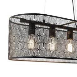 30" 4-Light Gianna Chandelier Black - River Of Goods -Fashion Home Decor Store GUEST 2159a650 07da 4904 8afd 02745962a7e8
