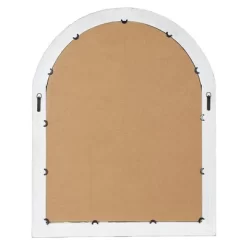 Wood Window Pane Inspired Wall Mirror With Arched Top Cream - Olivia & May -Fashion Home Decor Store GUEST 233b682e 399d 4f11 ab6b c7dcd9661067