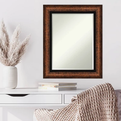 25" X 31" Beveled Vogue Bronze Wall Mirror - Amanti Art 7 25" X 31" Beveled Vogue Bronze Wall Mirror - Amanti Art - Image 5