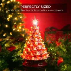 Best Choice Products 15in Pre-lit Ceramic Christmas Tree W/ Cord, Hand-Painted Decoration -Fashion Home Decor Store GUEST 262cb5e0 ca10 4120 a2e6 e2040a36d02a