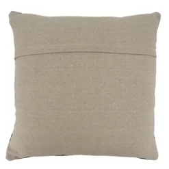 Saro Lifestyle Eye Embroidered Decorative Pillow Cover, Black, 20"