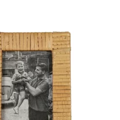 4X6 Inch Wrapped Rattan Picture Frame With MDF & Glass By Foreside Home & Garden -Fashion Home Decor Store GUEST 2aa3abc5 dda6 4147 9947 8b31089978f3