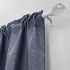 Decorative Drapery Single Rod Set With Acrylic Pumpkin Finials White - Lumi Home Furnishings 9 Decorative Drapery Single Rod Set With Acrylic Pumpkin Finials White - Lumi Home Furnishings -Fashion Home Decor Store GUEST 2b66218d b4d0 4f1c 9770 658c0eeb1ff8