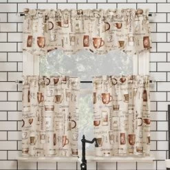 Bristol Coffee Shop Semi-Sheer Rod Pocket Kitchen Curtain Valance And Tiers Set Ivory - No. 918 19 Bristol Coffee Shop Semi-Sheer Rod Pocket Kitchen Curtain Valance And Tiers Set Ivory - No. 918 -Fashion Home Decor Store GUEST 2d4bda28 c407 418b a06b d9791bdfa250