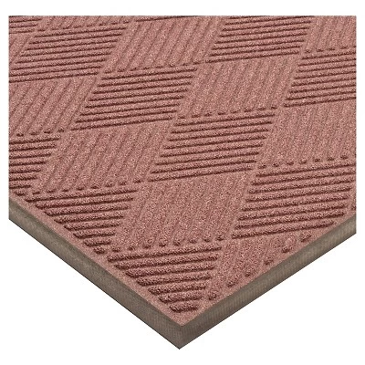Burgundy Solid Doormat - (3'x4') - HomeTrax 5 Burgundy Solid Doormat - (3'x4') - HomeTrax - Image 3