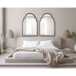 24" X 36" Hogan Arch Wall Mirror Gray - Kate & Laurel All Things Decor 11 24" X 36" Hogan Arch Wall Mirror Gray - Kate & Laurel All Things Decor -Fashion Home Decor Store GUEST 2f563a24 4ff4 491b b2ed 87fb2b0fe03c