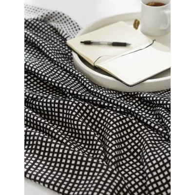 50"x60" Waffle Knit Throw Blanket - Design Imports 5 50"x60" Waffle Knit Throw Blanket - Design Imports - Image 3