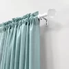 Decorative Drapery Curtain Rod With Acrylic Ball Finials White - Lumi Home Furnishings -Fashion Home Decor Store GUEST 33fff6ec 2656 46b1 950a cc6587e98ccd