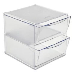 Deflecto Two Drawer Cube Organizer Clear Plastic 6 X 7-1/8 X 6 350101 14 Deflecto Two Drawer Cube Organizer Clear Plastic 6 X 7-1/8 X 6 350101 -Fashion Home Decor Store GUEST 3480c839 e02d 4162 954f d07ab5b4ff5b