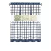 Kate Aurora Windowpane Plaid Country Farmhouse Kitchen Curtain Tier & Valance -Fashion Home Decor Store GUEST 36c65762 be72 4d41 bfb6 8da81289b3ab