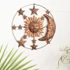 Metal Sun And Moon Indoor Outdoor Wall Decor With Stars Bronze - Olivia & May 2 Metal Sun And Moon Indoor Outdoor Wall Decor With Stars Bronze - Olivia & May -Fashion Home Decor Store GUEST 37159956 fc30 47a8 8e7b cb2bd8d0246c
