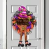 Barton Witch Halloween Wreath Witch Legs Decoration For Front Door, Hanging Welcome Sign Halloween Decorations 1 Barton Witch Halloween Wreath Witch Legs Decoration For Front Door, Hanging Welcome Sign Halloween Decorations -Fashion Home Decor Store GUEST 37f29e66 9f50 409d a08b 6cadd9097b4a